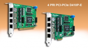 ISDN PRI 4 port PCI &amp; PCIe