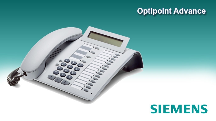 incl Siemens optipoint phone adaptador/RG IVA. 