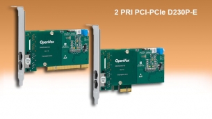 ISDN PRI 2 port PCI &amp; PCIe